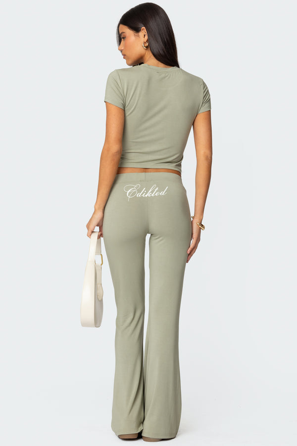 So Edikted Flared Pants view 1