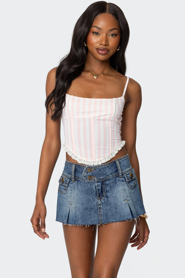 Marlen Striped Corset view 1