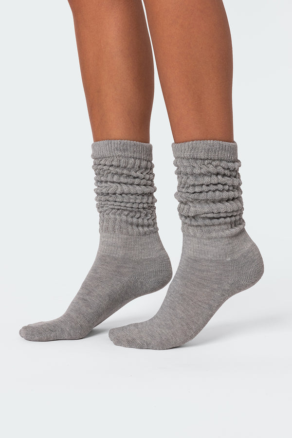 Slouchy Scrunch Socks view 1
