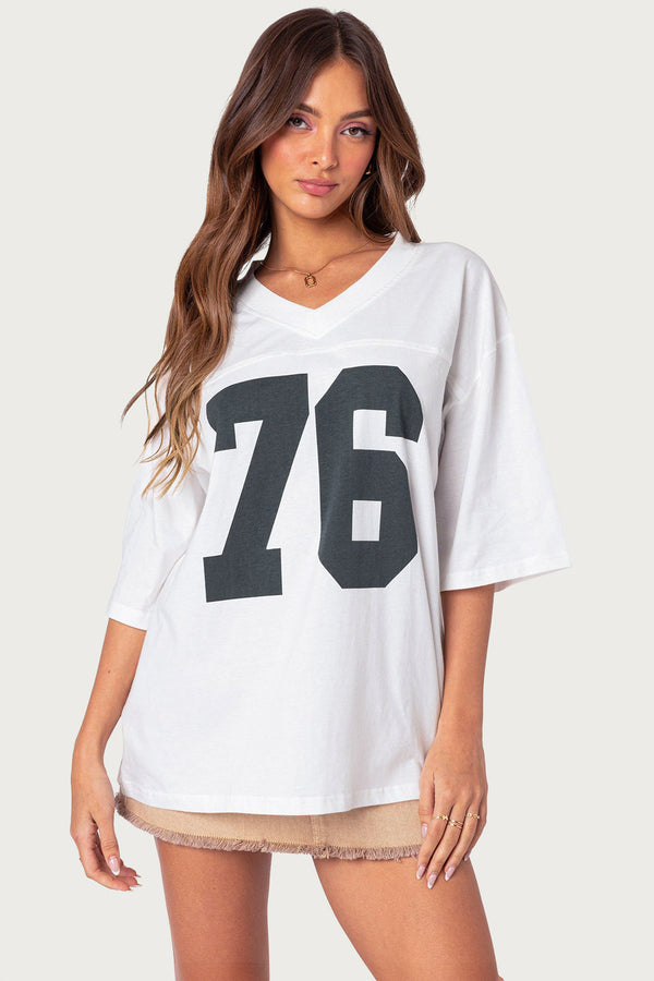 76 Oversized T-Shirt view 1