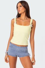 Lola Ribbed Tank Top