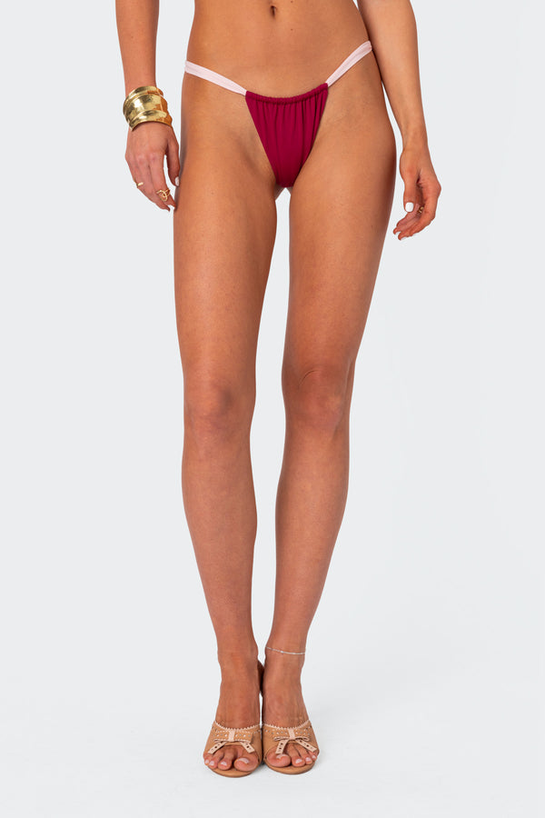 Leanna Contrast Bikini Bottom view 2