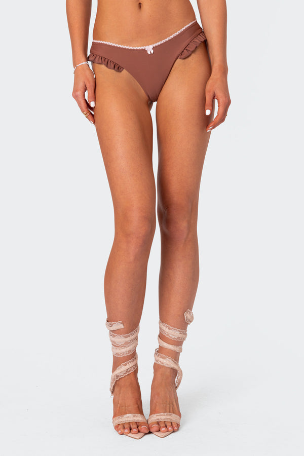 Maggie Ruffled Bikini Bottom view 2