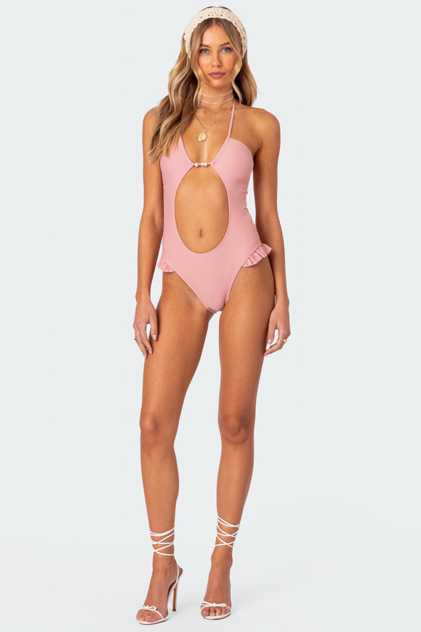 Nea Cut Out One Piece Swimsuit view 2