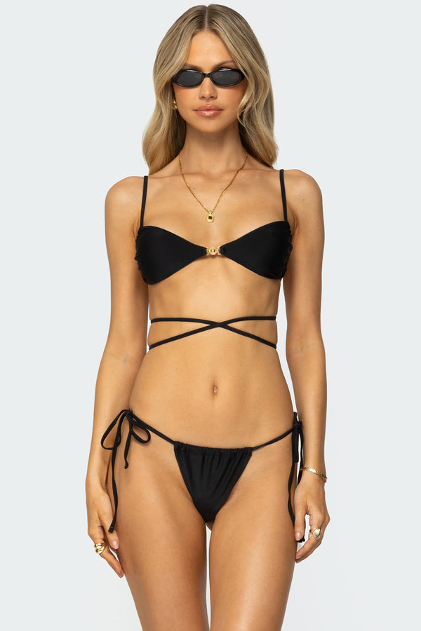 Buffie Bralette Bikini Top view 2