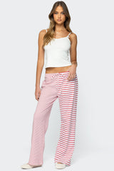 Laken Mixed Striped Pants