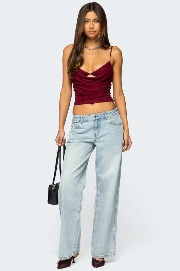 Ace Low Rise Baggy Jeans view 1