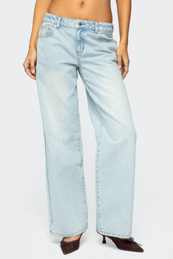 Ace Low Rise Baggy Jeans view 2