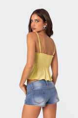 Millie Scrunch Tank Top