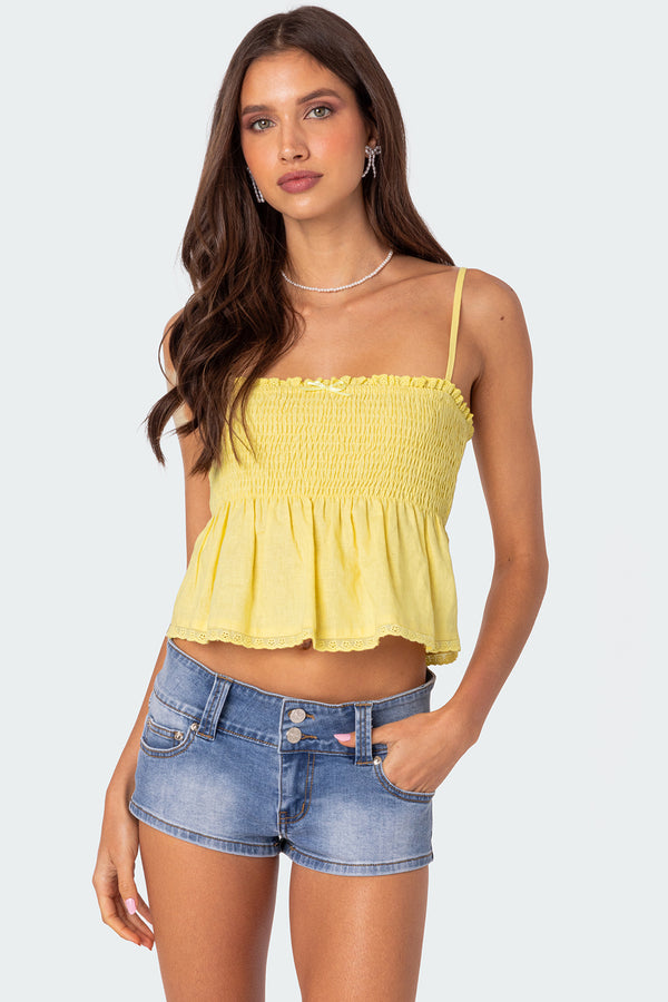 Millie Scrunch Tank Top view 1
