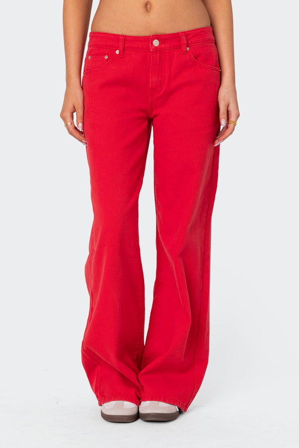 Roman Low Rise Baggy Jeans view 2