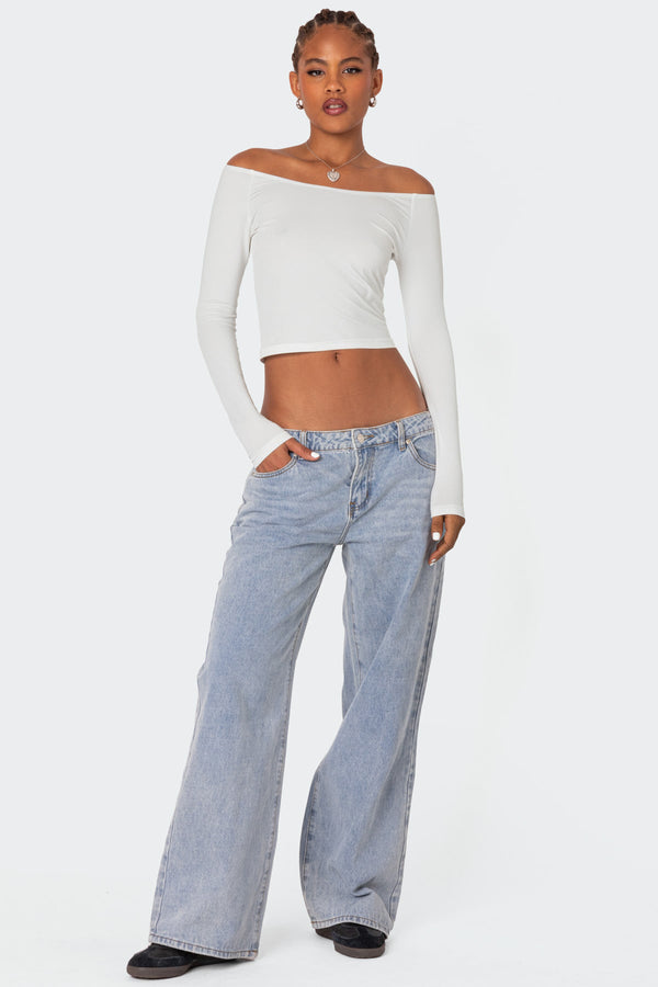 Tahlia Off Shoulder Top view 2