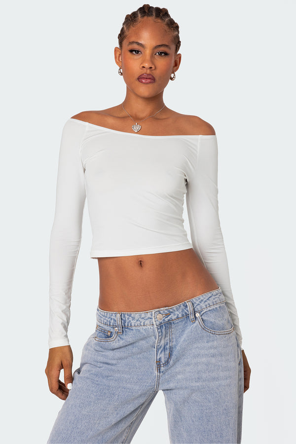 Tahlia Off Shoulder Top view 1