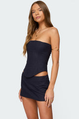 Rebel Linen Look Corset