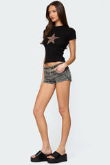 Narla Leopard Star T Shirt