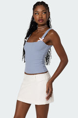 Lola Ribbed Tank Top