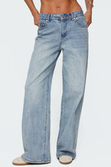 Ery Low Rise Baggy Jeans