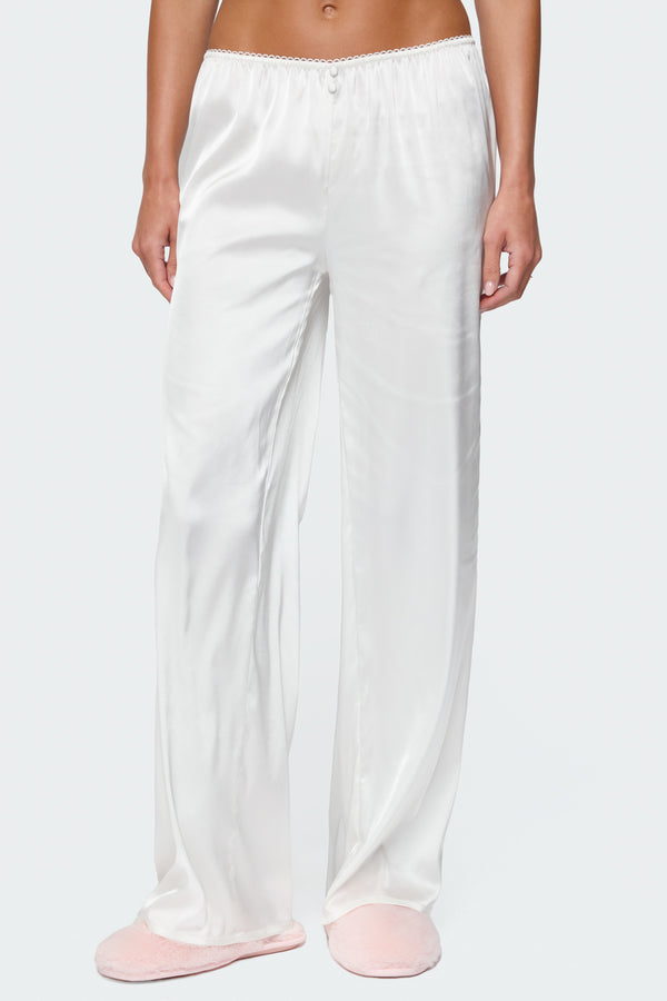 Izabella Satin Effect Pants view 2