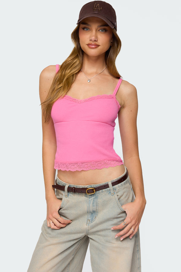 Mireille Lacey Tank Top view 1