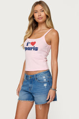 Love Paris Tank Top