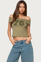 76 Off Shoulder Top