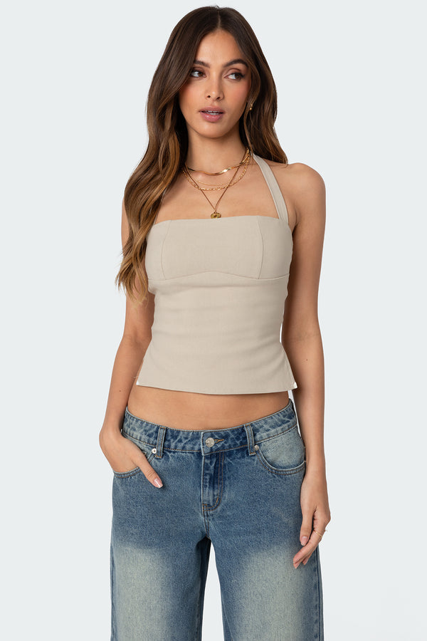 Dara Halter Top view 1