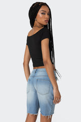 Alexandera Boat Neck Top