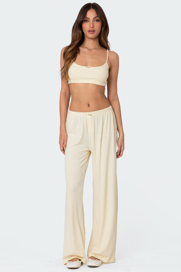 Lilou Pointelle Pants view 1