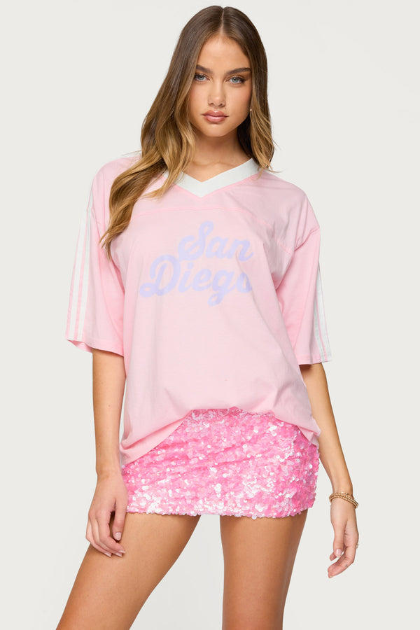 San Diego Oversized T Shirt view 1