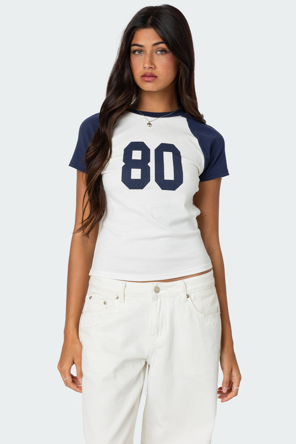 80'S Raglan T Shirt view 1