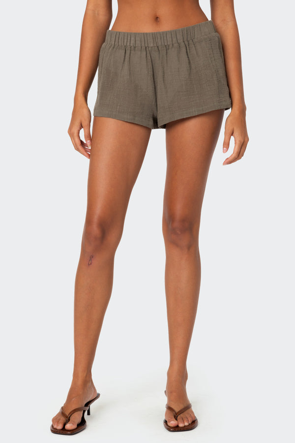 Harleigh Linen Look Shorts view 2