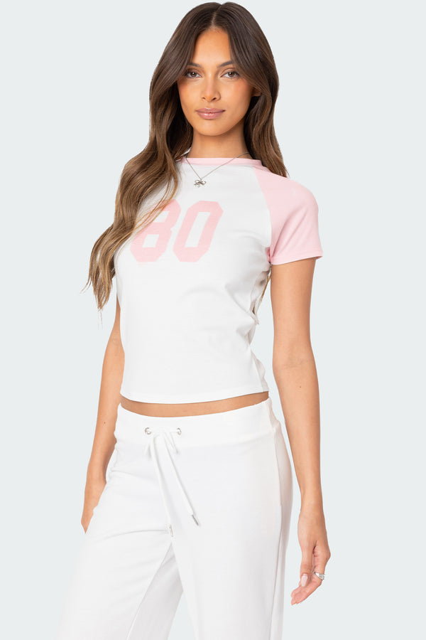 80'S Raglan T Shirt view 1