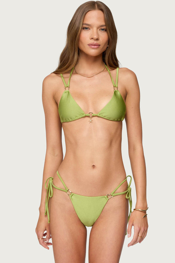 Neve Triangle Bikini Top view 2