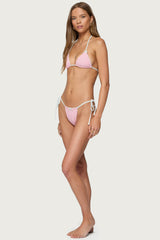 Leigh Polka Dot String Bikini Bottom