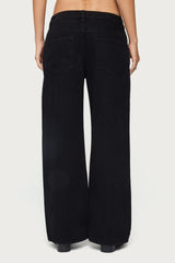 Petite Daytime Low Rise Baggy Jeans
