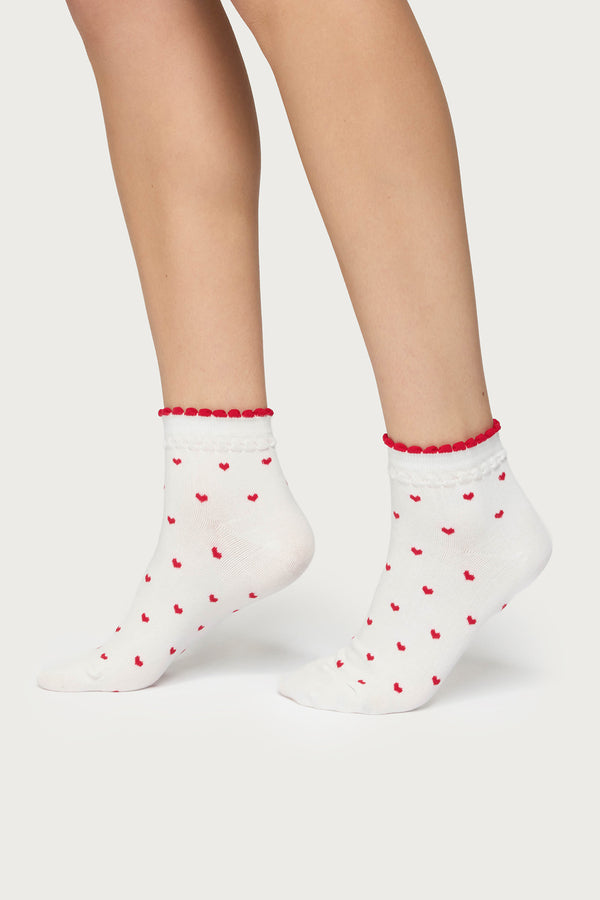 Heart Socks view 1