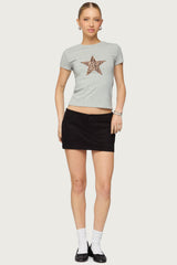 Hayes Twill Mini Skort