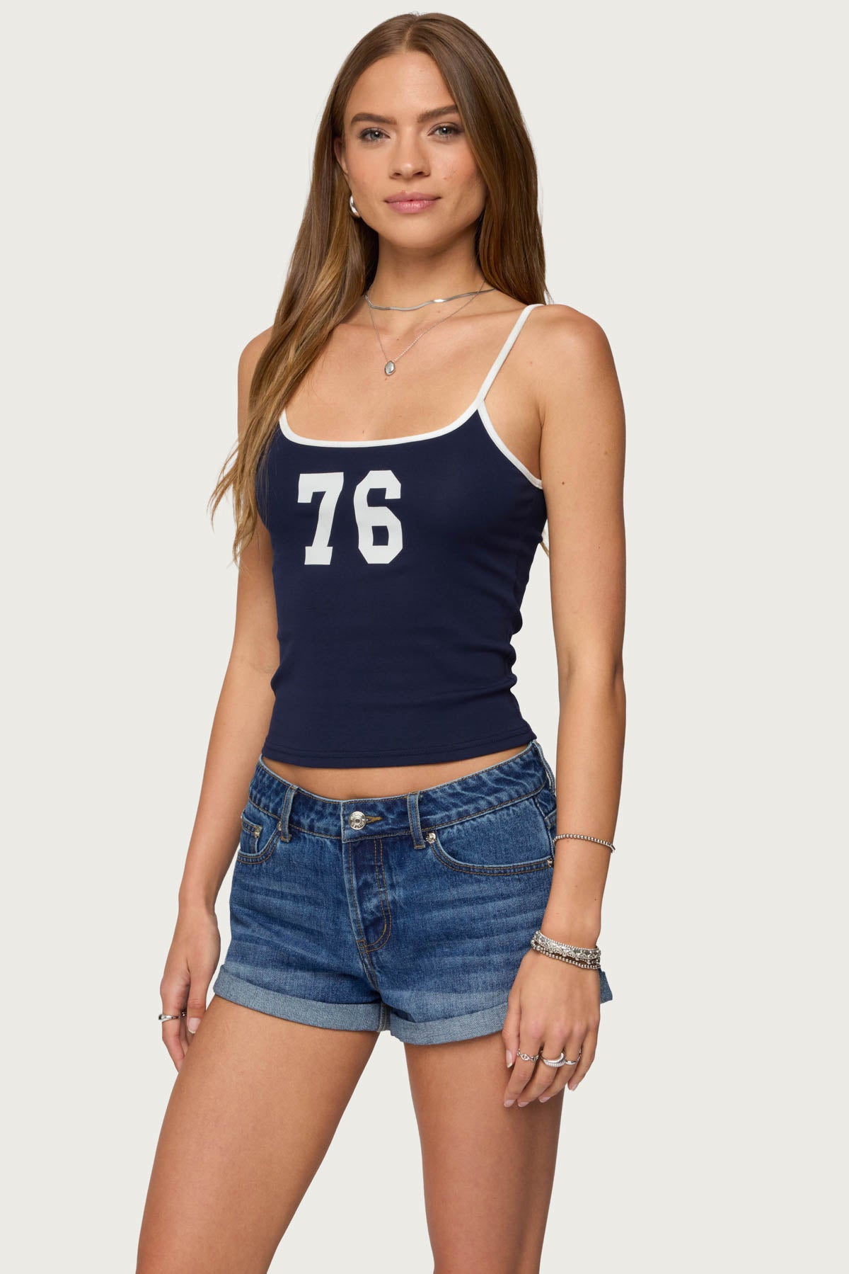 76 Contrast Tank Top
