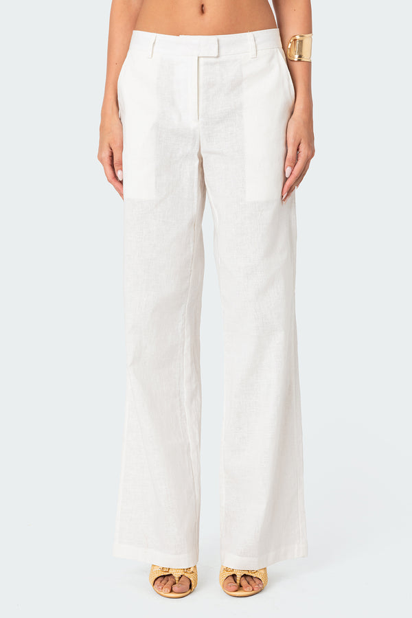 Arya Linen Look Pants view 2