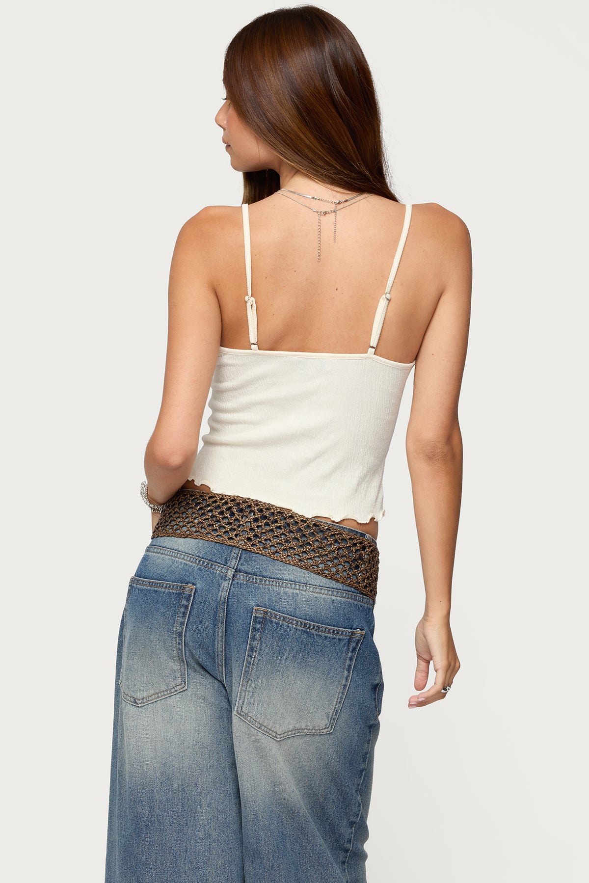 Misty Lacey Textured Tank Top