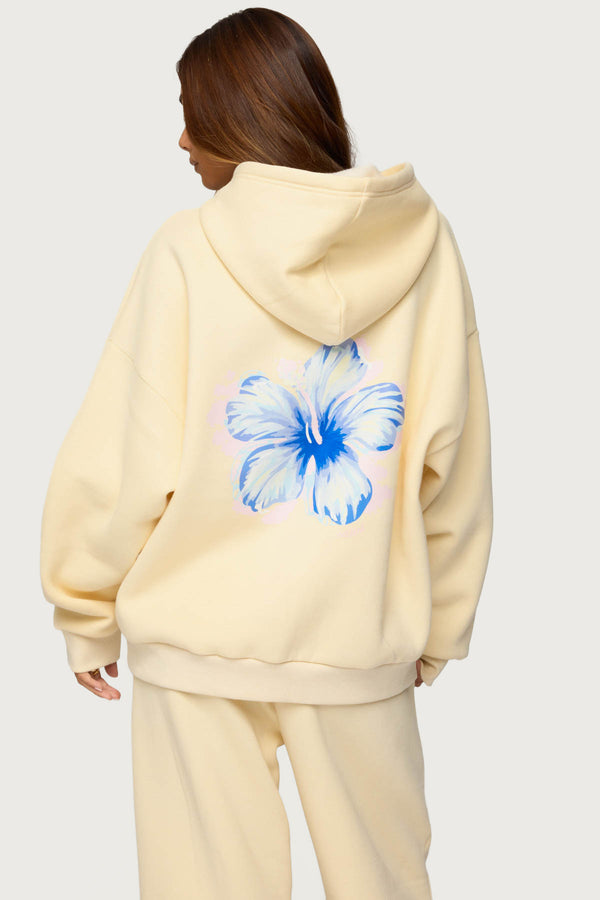 Tropical Bloom Hoodie view 1