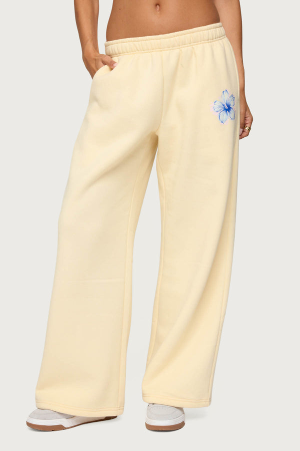 Tropical Bloom Sweatpants view 2