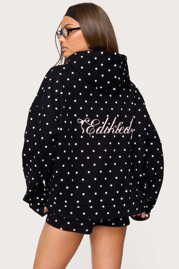 Chelsie Polka Dot Hoodie view 2