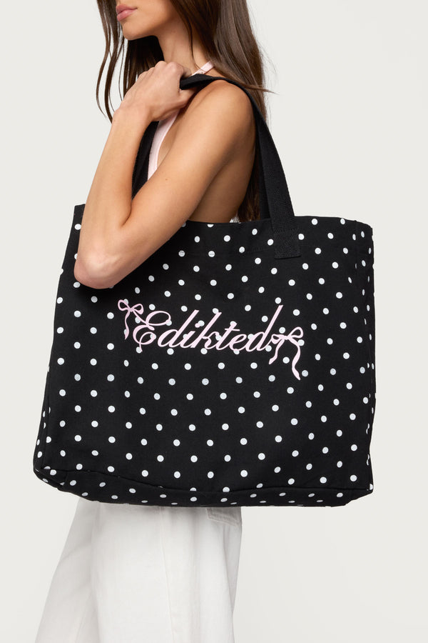 Edikted Bow Tote Bag view 1