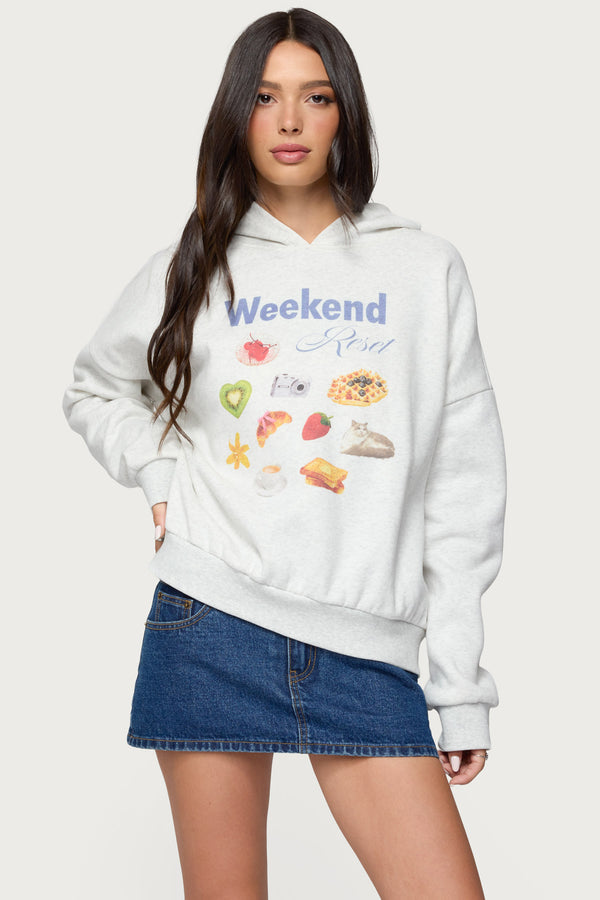 Weekend Reset Hoodie view 1