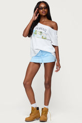 Bayside Slitted Micro Skort