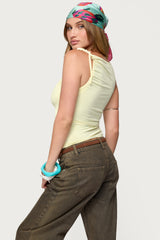 Shanee Tie Shoulder Top