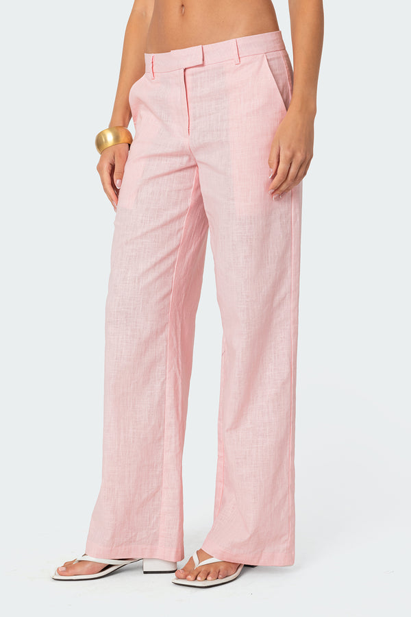 Arya Linen Look Pants view 2