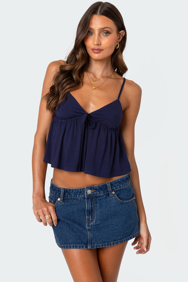 Sunrise Babydoll Tank Top view 1