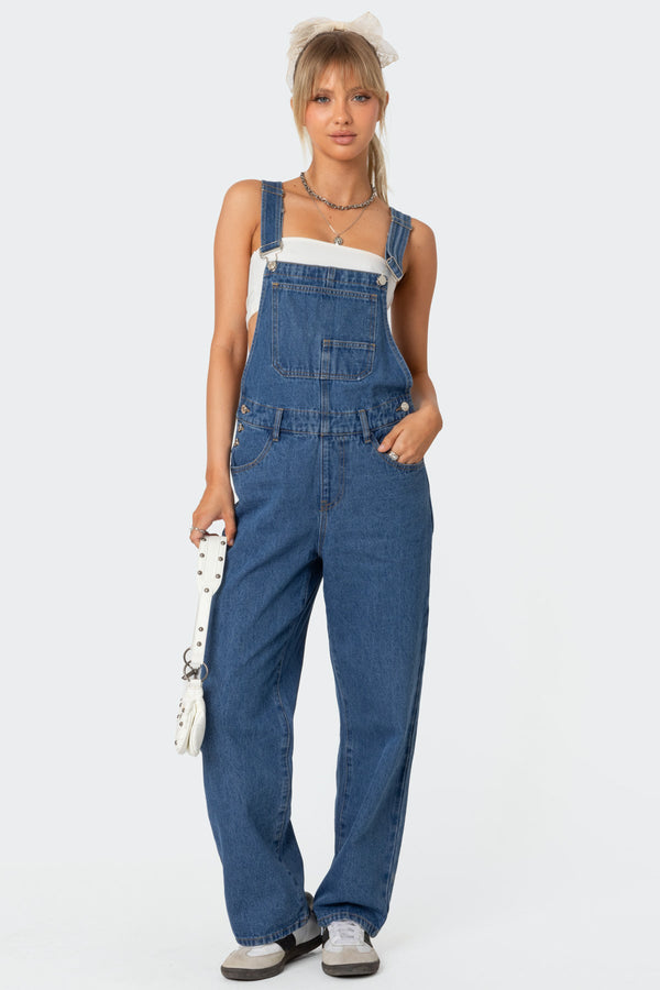Rosemary Denim Overalls view 1